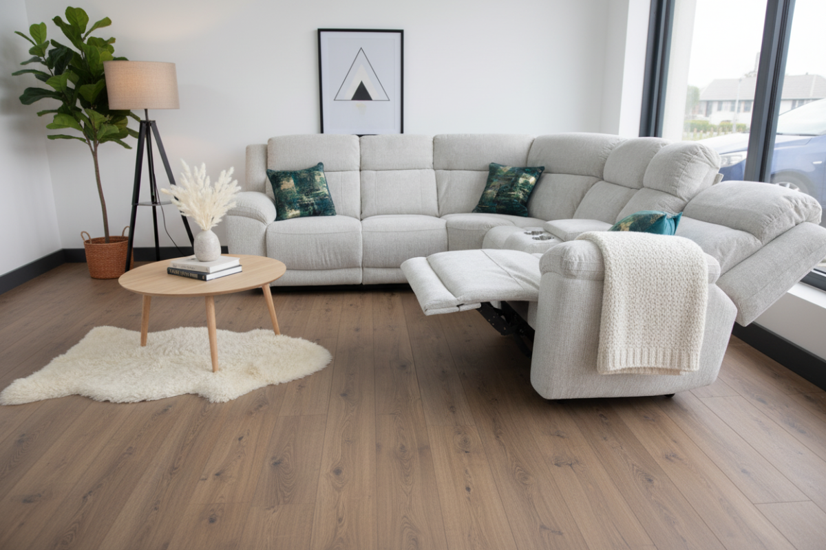 Owen Electric Recliner Sofa – Large Corner | Swaye