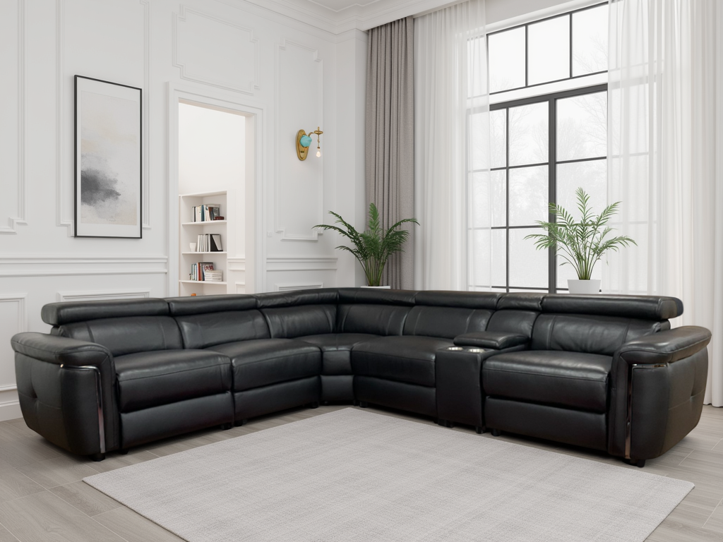 Somerville Electric Recliner Sofa – Large Corner | Swaye