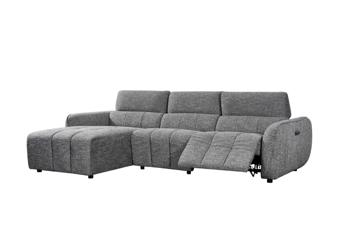Turin Electric Recliner Sofa – Left Hand Facing Corner | Swaye