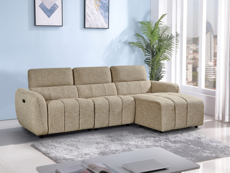 Turin Electric Recliner Sofa - Right Hand Facing Corner