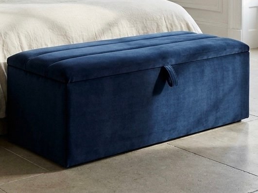 Harry Line Panel Ottoman Storage Box | Swaye