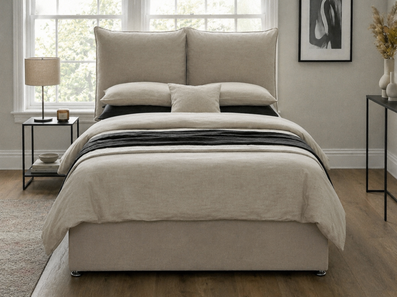 Royce Pillow Divan Bed | Swaye