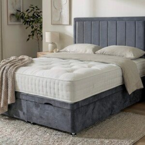 Hamilton Line Panel Ottoman Divan Bed | Swaye