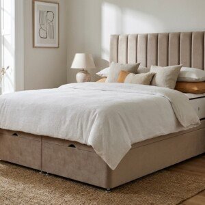 Sydney Line Panel Ottoman Divan Bed | Swaye