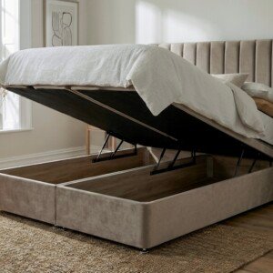 Sydney Line Panel Ottoman Divan Bed | Swaye