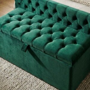 Roman Chesterfield Ottoman Storage Box | Swaye