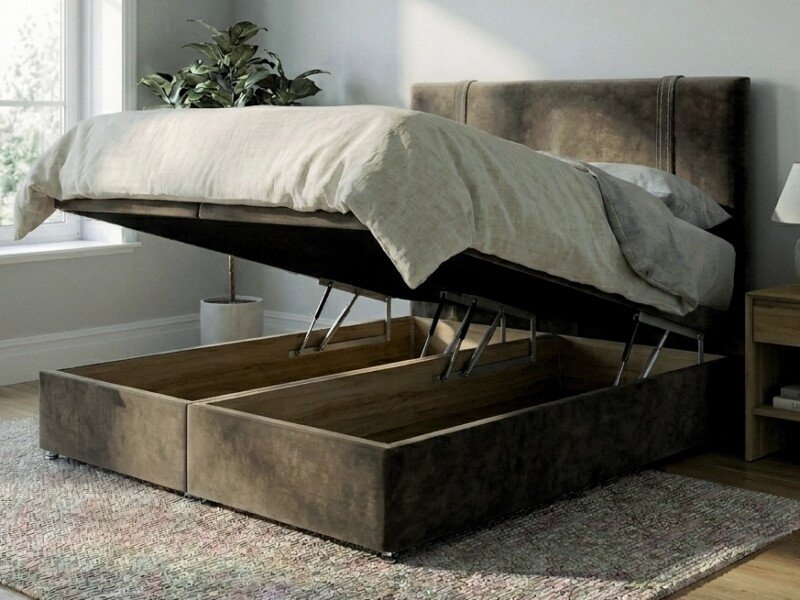 Montclair Strapped Ottoman Divan Bed | Swaye