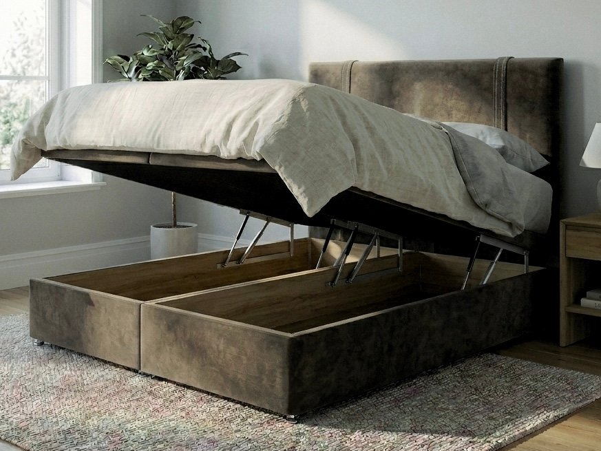 Montclair Strapped Ottoman Divan Bed | Swaye