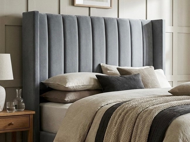 Arizona Line Panel Wingback Headboard | Swaye
