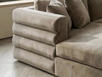 Grande Sectional U Shape Cinema Sofa with 2 Footstools | Swaye
